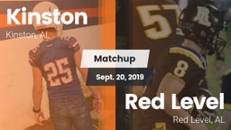 Matchup: Kinston vs. Red Level  2019