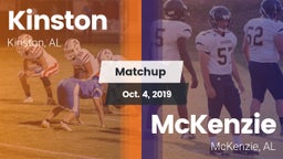 Matchup: Kinston vs. McKenzie  2019
