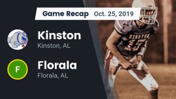 Recap: Kinston  vs. Florala  2019