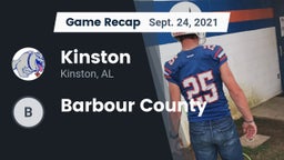 Recap: Kinston  vs. Barbour County 2021