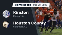Recap: Kinston  vs. Houston County  2022