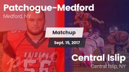 Matchup: Patchogue-Medford vs. Central Islip  2016