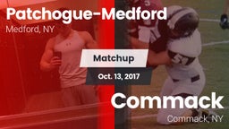 Matchup: Patchogue-Medford vs. Commack  2017