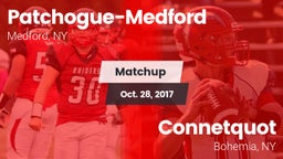 Matchup: Patchogue-Medford vs. Connetquot  2017