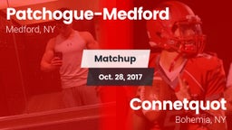 Matchup: Patchogue-Medford vs. Connetquot  2016