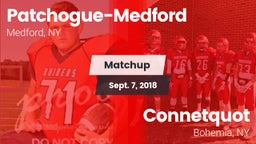 Matchup: Patchogue-Medford vs. Connetquot  2018
