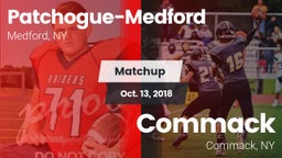 Matchup: Patchogue-Medford vs. Commack  2018