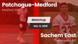 Matchup: Patchogue-Medford vs. Sachem East  2019