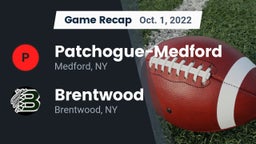 Recap: Patchogue-Medford  vs. Brentwood  2022