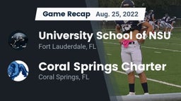 Recap: University School of NSU vs. Coral Springs Charter  2022