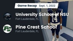 Recap: University School of NSU vs. Pine Crest School 2022
