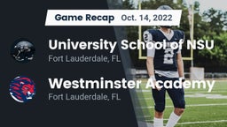 Recap: University School of NSU vs. Westminster Academy 2022