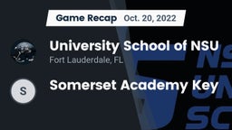 Recap: University School of NSU vs. Somerset Academy Key 2022