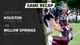 Recap: Houston  vs. Willow Springs  2016