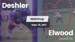 Matchup: Deshler vs. Elwood  2017