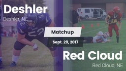 Matchup: Deshler vs. Red Cloud  2017