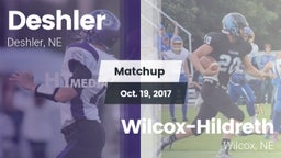 Matchup: Deshler vs. Wilcox-Hildreth  2017