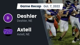 Recap: Deshler  vs. Axtell  2022