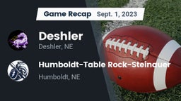 Recap: Deshler  vs. Humboldt-Table Rock-Steinauer  2023