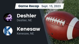 Recap: Deshler  vs. Kenesaw  2023