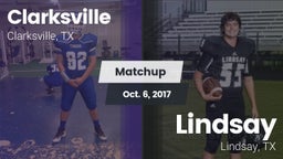 Matchup: Clarksville vs. Lindsay  2017