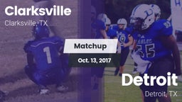 Matchup: Clarksville vs. Detroit  2017