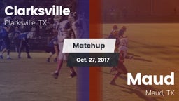 Matchup: Clarksville vs. Maud  2017