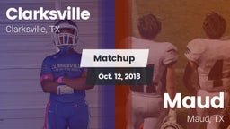 Matchup: Clarksville vs. Maud  2018