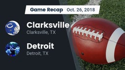 Recap: Clarksville  vs. Detroit  2018