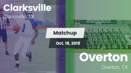 Matchup: Clarksville vs. Overton  2019