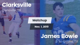 Matchup: Clarksville vs. James Bowie  2019