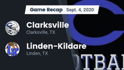 Recap: Clarksville  vs. Linden-Kildare  2020