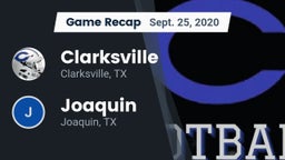 Recap: Clarksville  vs. Joaquin  2020