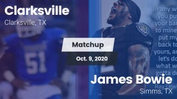Matchup: Clarksville vs. James Bowie  2020