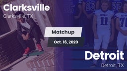 Matchup: Clarksville vs. Detroit  2020