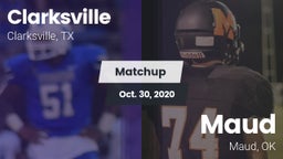 Matchup: Clarksville vs. Maud  2020