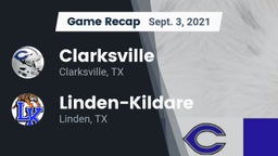 Recap: Clarksville  vs. Linden-Kildare  2021