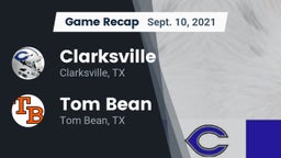 Recap: Clarksville  vs. Tom Bean  2021