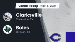 Recap: Clarksville  vs. Boles  2021