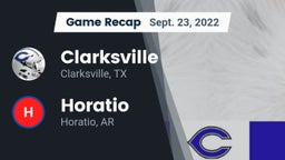 Recap: Clarksville  vs. Horatio  2022