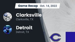 Recap: Clarksville  vs. Detroit  2022