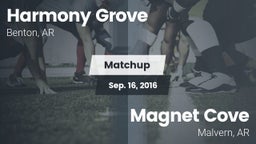 Matchup: Harmony Grove vs. Magnet Cove  2016