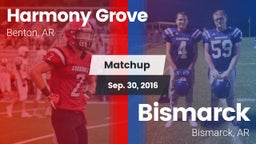 Matchup: Harmony Grove vs. Bismarck  2016