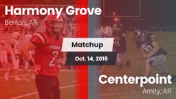 Matchup: Harmony Grove vs. Centerpoint  2016