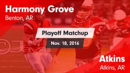 Matchup: Harmony Grove vs. Atkins  2016