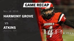 Recap: Harmony Grove  vs. Atkins  2016