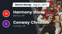 Recap: Harmony Grove  vs. Conway Christian  2017