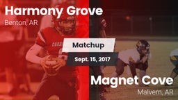 Matchup: Harmony Grove vs. Magnet Cove  2017