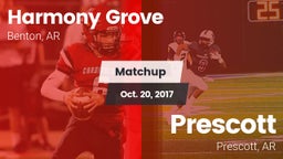 Matchup: Harmony Grove vs. Prescott  2017
