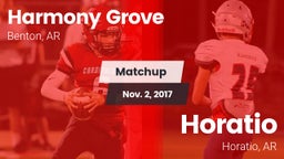 Matchup: Harmony Grove vs. Horatio  2017